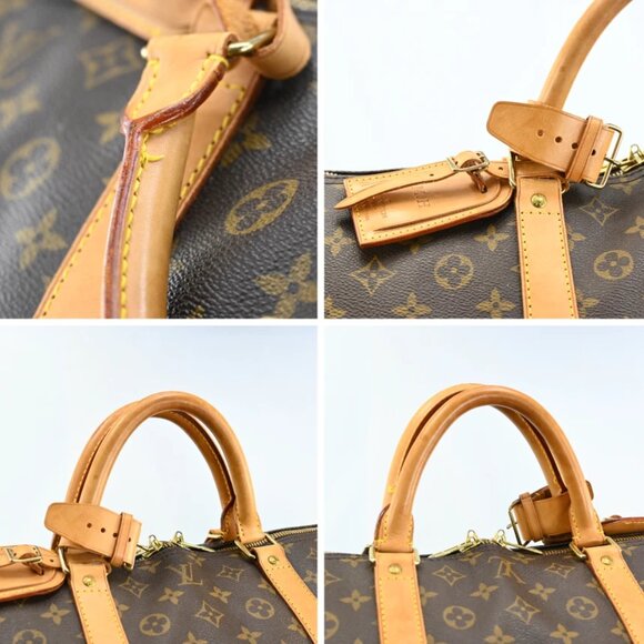 Authentic LOUIS VUITTON Keepall 60 Monogram Canvas Hand Bag bsj746-110625 - Picture 13 of 16
